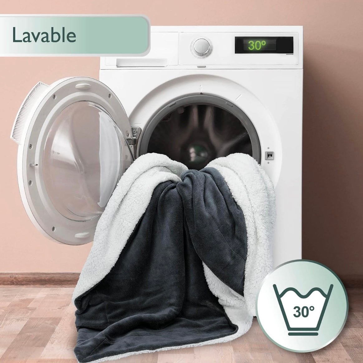 Couverture Chauffante Premium™ - Confort instantané & chaleur réglable